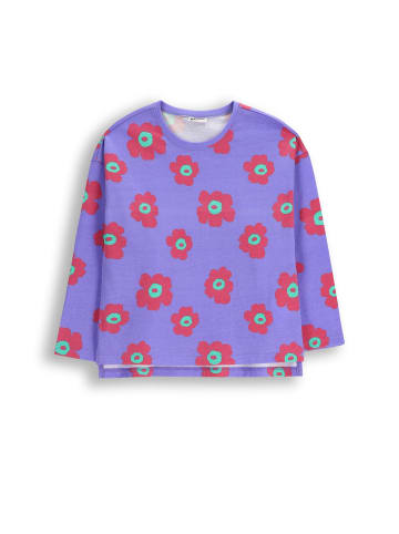 MOKIDA Langarmshirt aus Baumwolle in violett