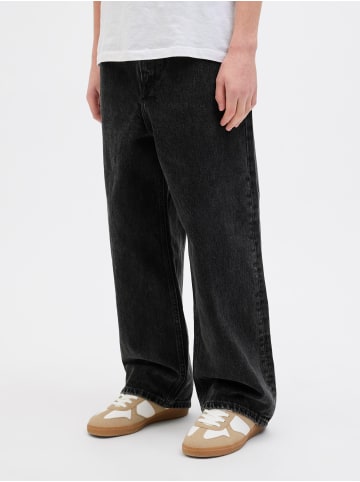 JACK & JONES Junior Baggy Fit Jeans in Black Denim