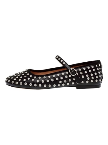 Steve Madden Ballerinas in Schwarz/Silber