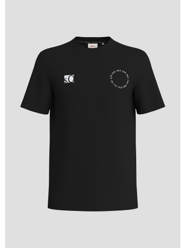 s.Oliver T-Shirt in 99D1_schwarz