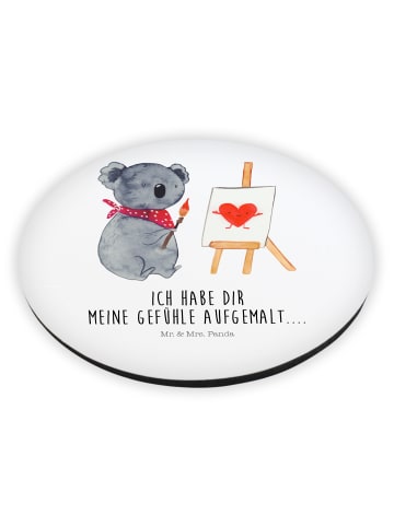 Mr. & Mrs. Panda magnet Koala Künstler mit Spruch in Weiß