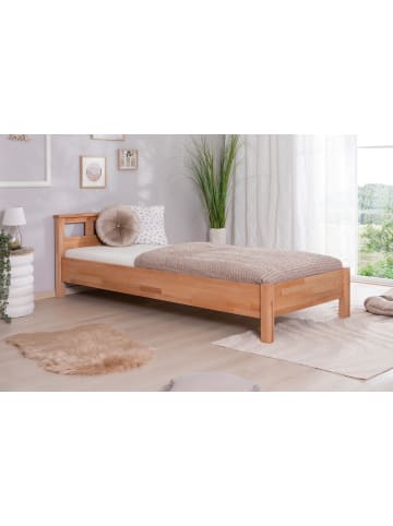 TICAA Einzelbett und Doppelbett Merci in Natur