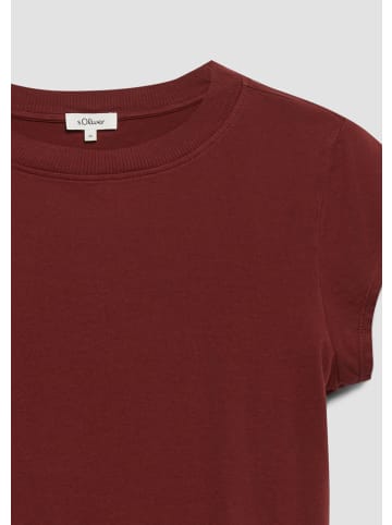 s.Oliver T-Shirt in 3903_bordeaux