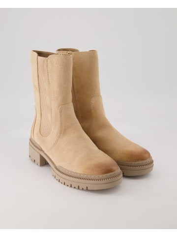 Terry Chelsea Boots in Beige