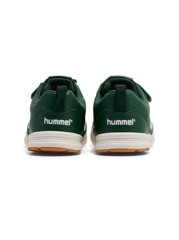 Hummel Klettverschluss Sneaker Speed Jr Lebensstil Kinder in DARK GREEN