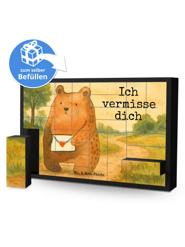 Mr. & Mrs. Panda Adventskalender Selbst Befüllen Bär Vermissen D... in Weiß