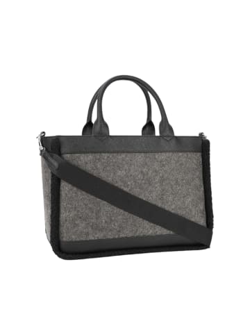 Joop Jeans Handtasche 'Calduccio Yvette in Schwarz 36,00 x 27,50 x 16,50 cm'