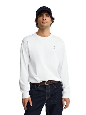 Polo Club T-Shirt MAN RIGBY GO TSHIRT LS IO LONG SLEEVE REGULAR FIT in weiß
