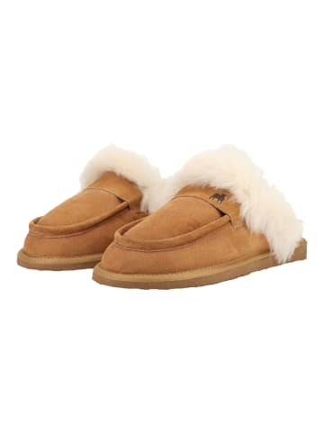 Shepherd Hausschuhe CABRIS in Chestnut