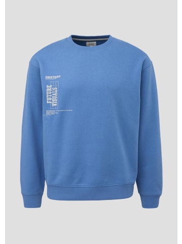QS Sweatshirt in 53D1_himmelblau