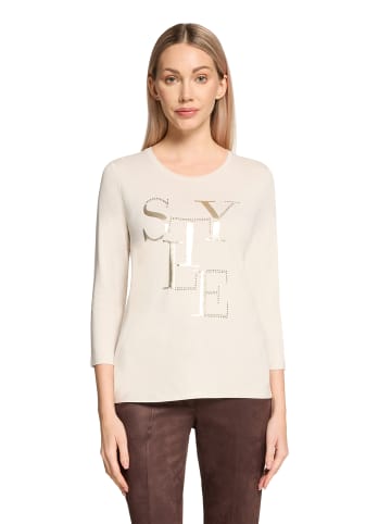 Betty Barclay Basic Shirt mit Placement in beige