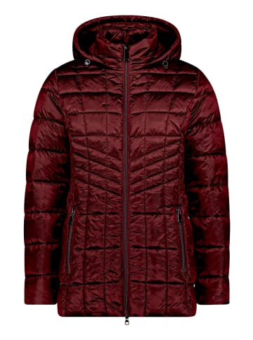 Betty Barclay Outdoorjacke mit abnehmbarer Kapuze in dunkelrot