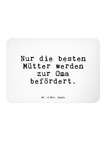 Mr. & Mrs. Panda magnet Nur die besten Mütter... mit Spruch in Weiß