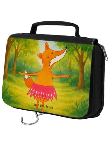Mr. & Mrs. Panda Kulturtasche Fuchs Ballerina Design ohne Spruch in Weiß