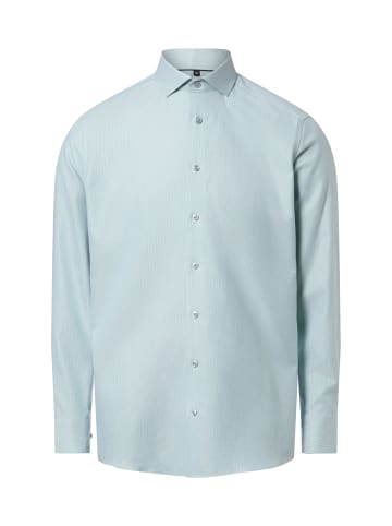 Finshley & Harding Hemd in grün weiß - 0013