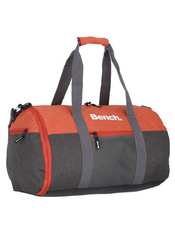 Bench Classic Weekender Reisetasche 50 cm in dunkelgrau-rostbraun