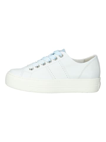 Paul Green Sneaker in Weiß/Blau