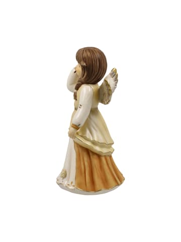 Goebel Engel " Herausgeputzt zum Fest " in Champagner