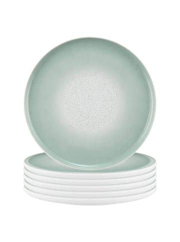 Seltmann Weiden 6er Set Speiseteller Sento Home ø 27,6 cm in Aura mint
