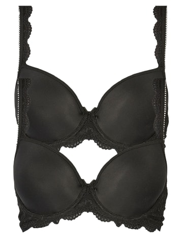 Nina von C. 2er Pack Spacer BH in schwarz schwarz