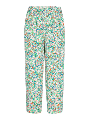 usha FESTIVAL Women Pants in green multicolor