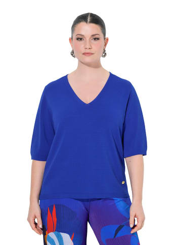Ulla Popken Pullover in kobaltblau