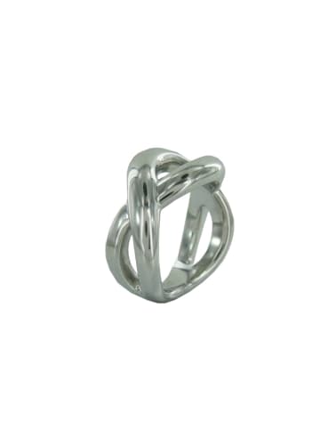 Fossil Ring in Silber