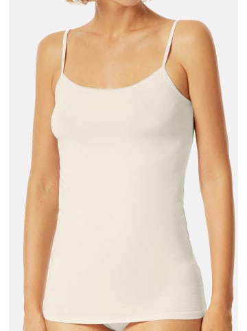 UNCOVER BY SCHIESSER Spaghetti Top Bamboo Cotton in Off-White