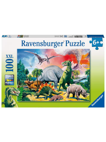 Ravensburger Unter Dinosauriern. Puzzle 100 Teile XXL