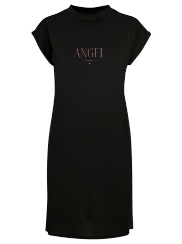 F4NT4STIC T-Shirt Kleid Engel rosa türkis in schwarz