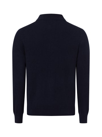 Andrew James Pure Cashmere Pullover in marine - 0003