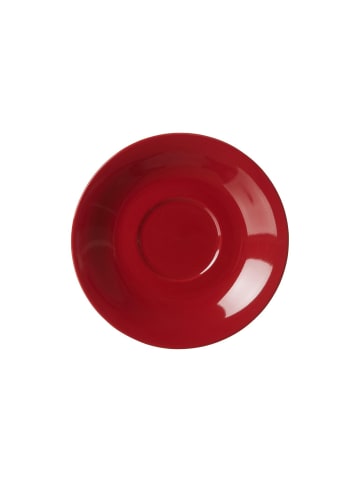 Ritzenhoff & Breker Milchkaffee Tasse mit Untertasse Doppio in 350 ml in Rot