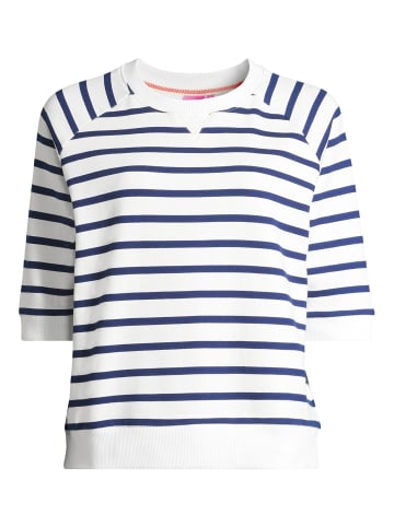 salzhaut Sweatshirt MÖLLE Offwhite-Ultramarine