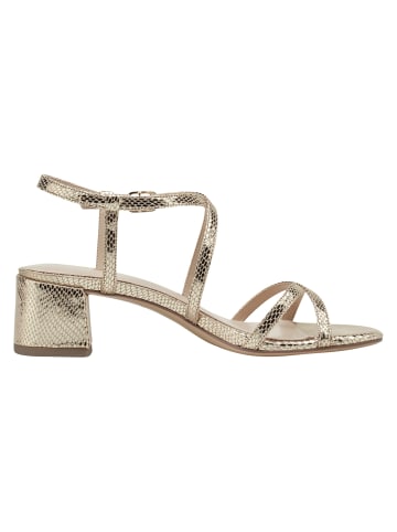 Tamaris Sandalette in LT GOLD STRUCT