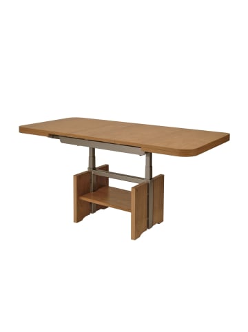58 aufm Kessel COUCHTSICH Cassandry höhenverstellbar ausziehbar 120x70x56 Wildeiche