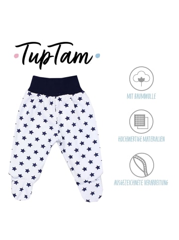 TupTam Baby Hose mit Fuß 5er Pack in blau
