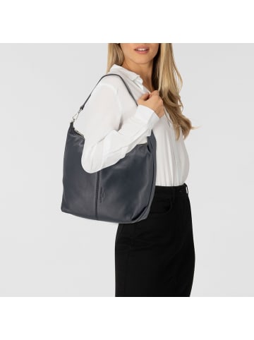 LIEBESKIND BERLIN Paris Umhängetasche Leder 38 cm in cobalt night