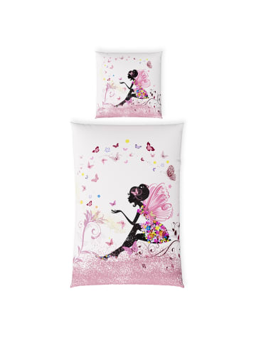 Cats Collection Baumwoll Bettwäsche Renforce  Kinderbettwäsche Glow in Fee