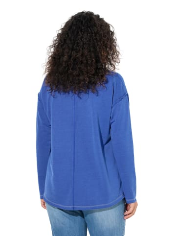 Ulla Popken Sweatshirt in tintenblau