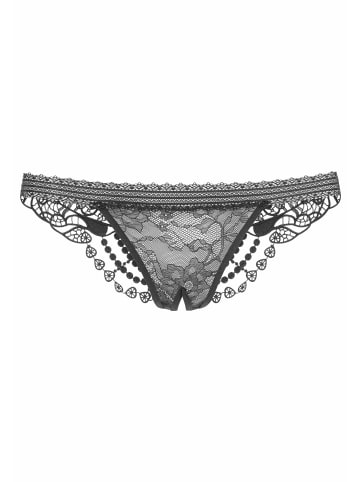 PETITE FLEUR GOLD String-Ouvert in schwarz