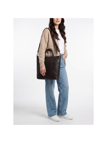 The Chesterfield Brand Westbrook Schultertasche Leder 34 cm Laptopfach brown