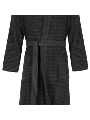 Cawö Cawö Bademäntel Herren Kimono Kimono 6845 basalt - 740 in basalt - 740