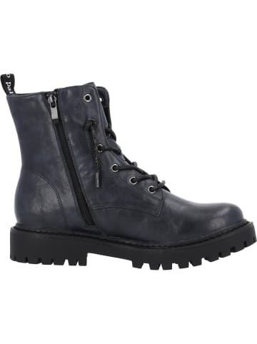 Palado Schnürstiefel Sideros Spark in Blau/Schwarz