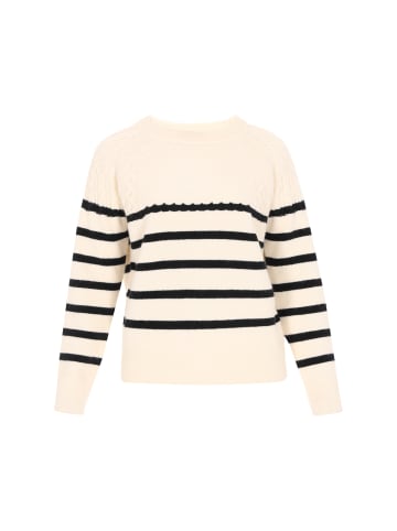DreiMaster Maritim Women Sweater in offwhite black