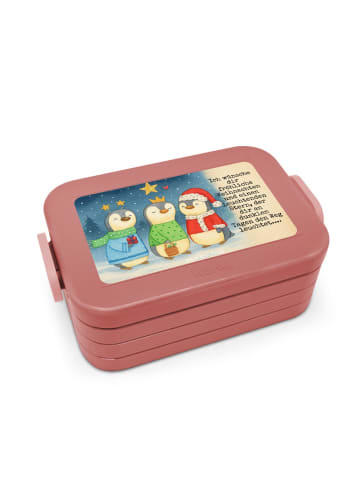 Mr. & Mrs. Panda MEPAL Bentobox Winterzeit Heilige drei Könige D... in Rot Pastell