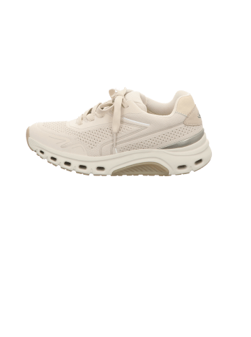 rollingsoft Schnürschuh bequem in beige