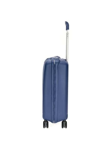 Roncato Light - 4-Rollen-Kabinentrolley S 55 cm (smeraldo) in navy