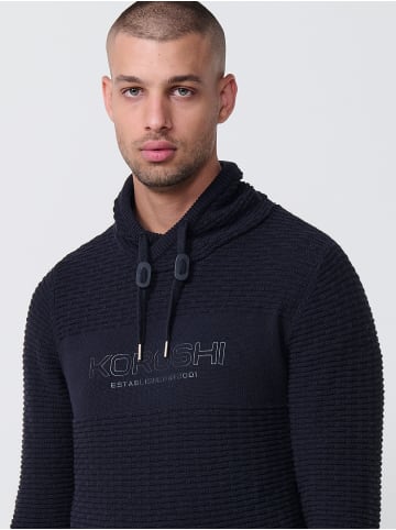 KOROSHI Strickpullover in SCHWARZ