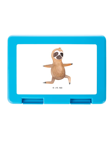 Mr. & Mrs. Panda Bento Box Faultier Yoga ohne Spruch in Weiß