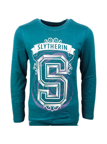 Harry Potter Schlafanzug Harry Potter Slytherin in Grün